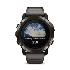 二手佳明 Fenix 5X Plus 黑色PVD版回收